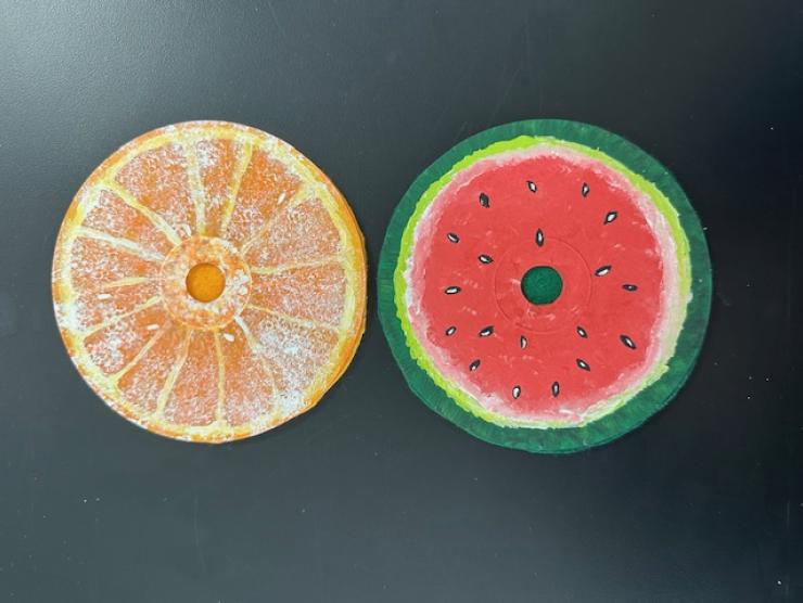 A little paint, a little upcycling, and a lot of style.