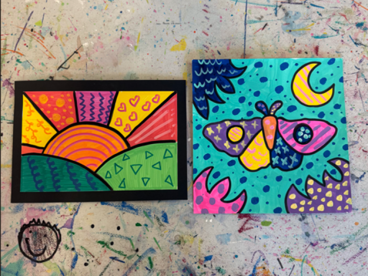 Examples of pop art paintings